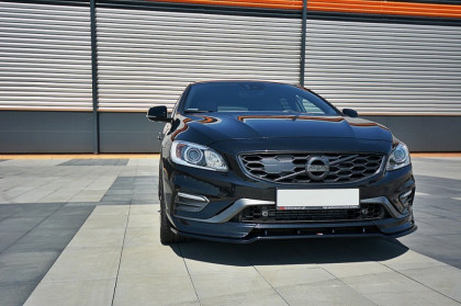 Spojler pod nárazník lipa V.1 Volvo V60 Polestar Facelift carbon look