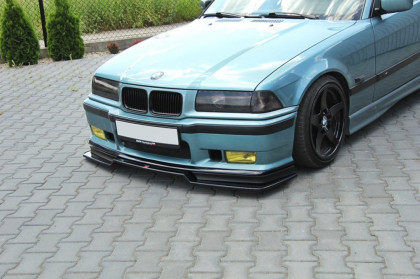 Spojler pod nárazník lipa V.2 BMW M3 E36 92-99 černý lesklý plast