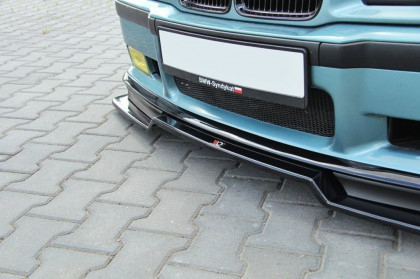 Spojler pod nárazník lipa V.2 BMW M3 E36 92-99 černý lesklý plast