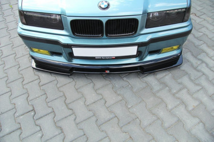 Spojler pod nárazník lipa V.2 BMW M3 E36 92-99 černý lesklý plast