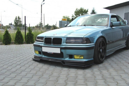 Spojler pod nárazník lipa V.2 BMW M3 E36 92-99 černý lesklý plast