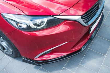 Spojler pod nárazík lipa V.2 Mazda 6 GJ (Mk3) Facelift 2014-2017 carbon look