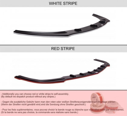 Splitter zadní, prostřední Honda S2000 99-03 černý lesklý plast