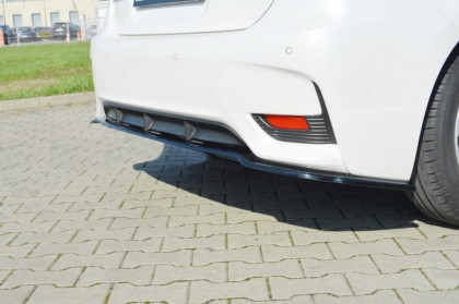 Splitter zadní, prostřední Lexus CT Mk1 Facelift (bez žeber) 13-17 carbon look