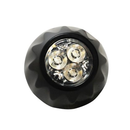 Poziční výstražné světlo, 3 LED, 12-24V, oranžové FAL03-A