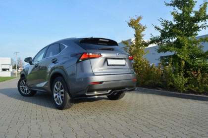 Splitter zadní, prostřední Lexus NX Mk1 H  14-17 carbon look