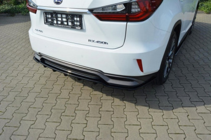 Splitter zadní, prostřední Lexus RX Mk4 H (s difuzorem) 15- černý lesklý plast