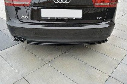 Splittery zadní, boční Audi A6 C7 Avant 11-14 černý lesklý plast