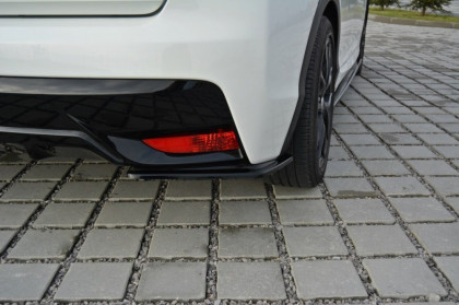 Splittery zadní, boční Honda Civic Mk9 Facelift carbon look