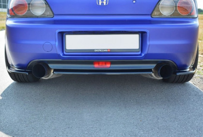 Splittery zadní, boční Honda S2000 černý lesklý plast