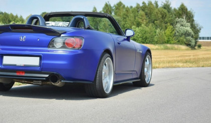 Splittery zadní, boční Honda S2000 černý lesklý plast