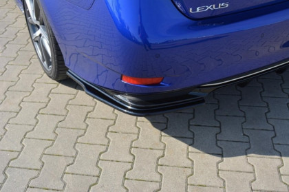 Splittery zadní, boční Lexus GS Mk4 Facelift H 2015- černý lesklý plast