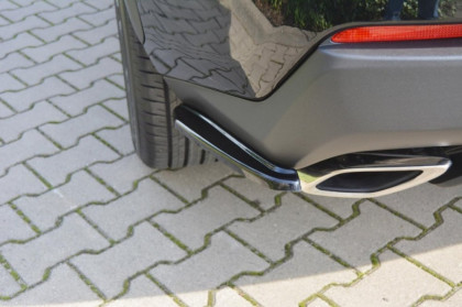 Splittery zadní, boční Lexus NX Mk1 T 14-17 černý lesklý plast