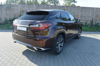 Splittery zadní,boční Lexus RX Mk4 T carbon look