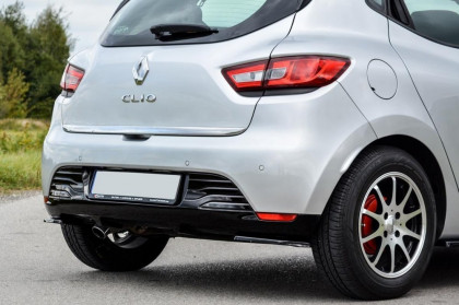 Splittery zadní, boční Renault Clio Mk4 12-16 černý lesklý plast