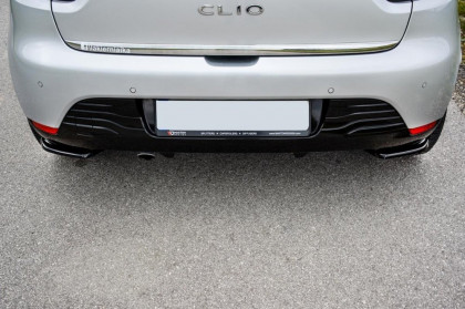 Splittery zadní, boční Renault Clio Mk4 12-16 carbon look