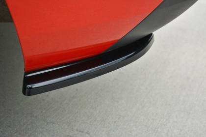 Splittery zadní, boční Škoda Rapid Spaceback 2012- carbon look