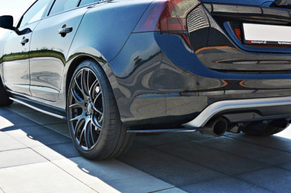 Splittery zadní, boční Volvo V60 Polestar Facelift carbon look