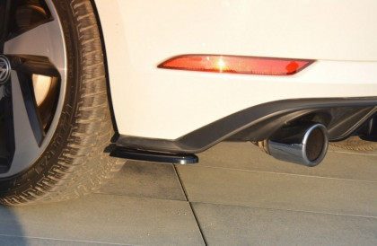 Splittery zadní, boční VW Golf 7 GTI Facelift černý lesklý plast