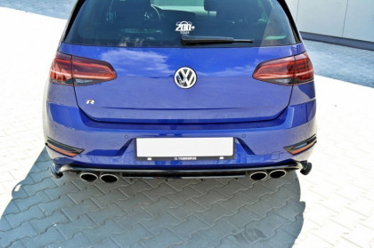 Splittery zadní, boční VW Golf 7 R 17- černý lesklý plast