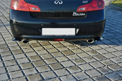 Splittery zadní Infiniti G37 Sedan 09-10 černý lesklý plast