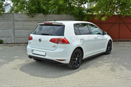 Splittery zadní VW Golf Mk7 Standard 12-16 černý lesklý plast