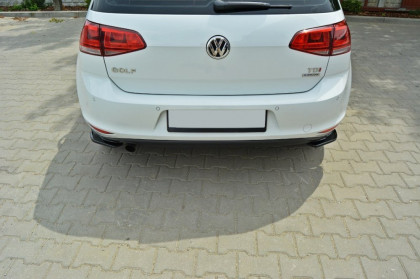 Splittery zadní VW Golf Mk7 Standard 12-16 carbon look