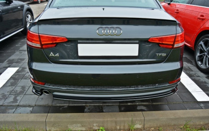 Spoiler Maxton Audi A4 B9 S-Line carbon look