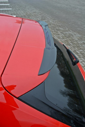 Střešní spoiler maxton Audi A4 B9 S-Line černý lesklý plast