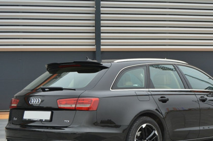 Střešní spoiler Maxton Audi A6 C7 Avant černý lesklý plast