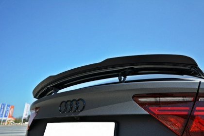 Spoiler Maxton Audi RS7 Facelift carbon look