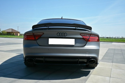 Spoiler Maxton Audi RS7 Facelift carbon look