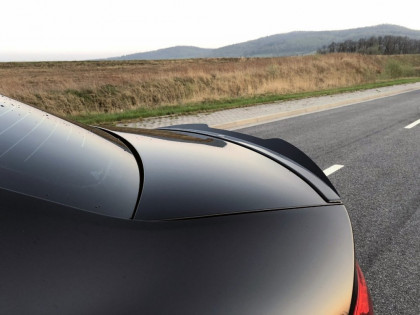 Spoiler Maxton Audi S4 B8 Facelift černý lesklý plast