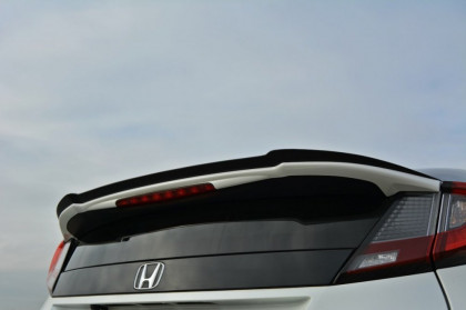 Spoiler Maxton Honda Civic Mk9 Facelift černý lesklý plast