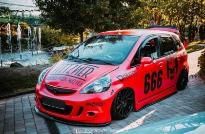 Střešní spiler Maxton HONDA JAZZ I carbon look