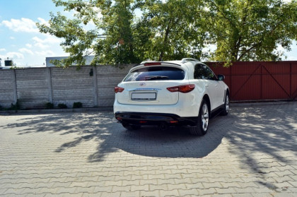 Střešní spoiler Maxton INFINITI QX70 černý lesklý plast