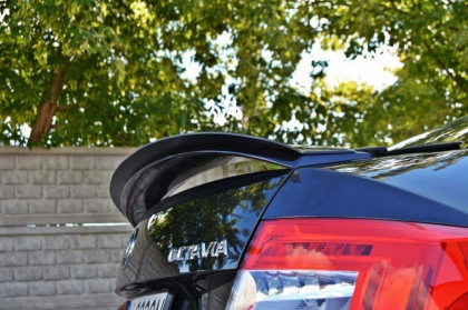 Střešní spoiler Škoda Octavia III RS FACELIFT černý lesklý plast