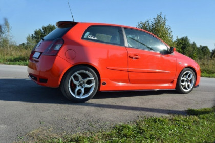 Střešní Spoiler Maxton Fiat STILO Schumacher Version černý lesklý plast