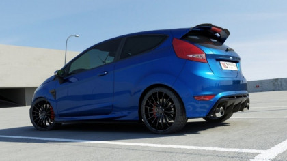 Prodloužení střešního spojleru FORD FIESTA MK7 FACELIFT ST / ZETEC S (2013 - 16) carbon look