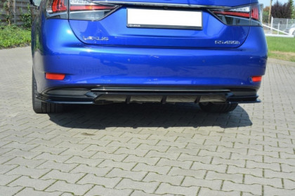 Zadní difuzor Lexus GS Mk4 Facelift H 2015- černý lesklý plast