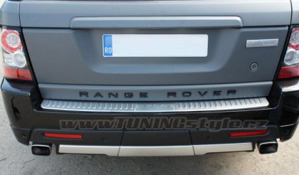 Prahová lišta kufru nerezová Landrover Range Rover Sport 05-13