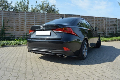 Zadní difuzor Lexus IS Mk3 Facelift T 16- černý lesklý plast