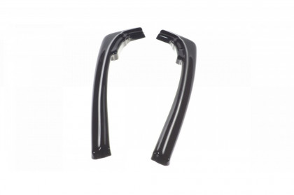 Splittery zadní, boční BMW 6 Gran Coupé 2012- 2014 černý lesklý plast