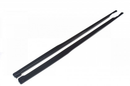 Prahové lišty Volkswagen Passat R-Line B8 černý lesklý plast