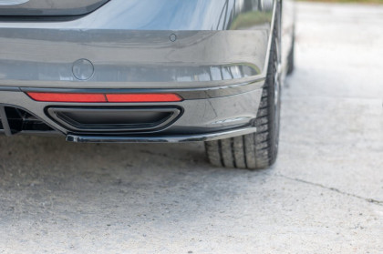 Splittery zadní, boční Volkswagen Passat R-Line B8 černý lesklý plast