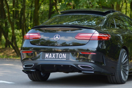 Prodloužení spoileru Maxton Mercedes-Benz E-Class W213 Coupe(C238) AMG-Line/E43 AMG černý lesklý plast