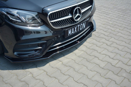 Spojler pod nárazník lipa V.1 Mercedes-Benz E-Class W213 Coupe(C238) AMG-Line/E43 AMG černý lesklý plast
