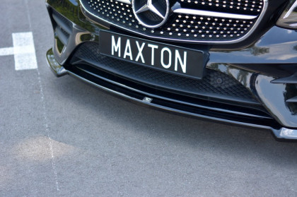 Spojler pod nárazník lipa V.2 Mercedes-Benz E-Class W213 Coupe(C238) AMG-Line/E43 AMG černý lesklý plast