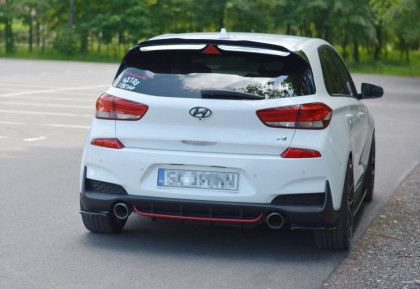 Splittery zadní boční Hyundai I30 N Mk3  černý lesklý plast