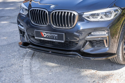 Spojler pod nárazník lipa BMW X4 M-Paket G02 carbon look